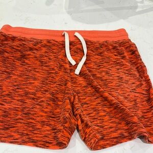 Chubbies Athletic Orange and Black Shorts with Dynamic Design